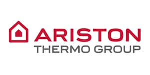 Logo de la marca Ariston